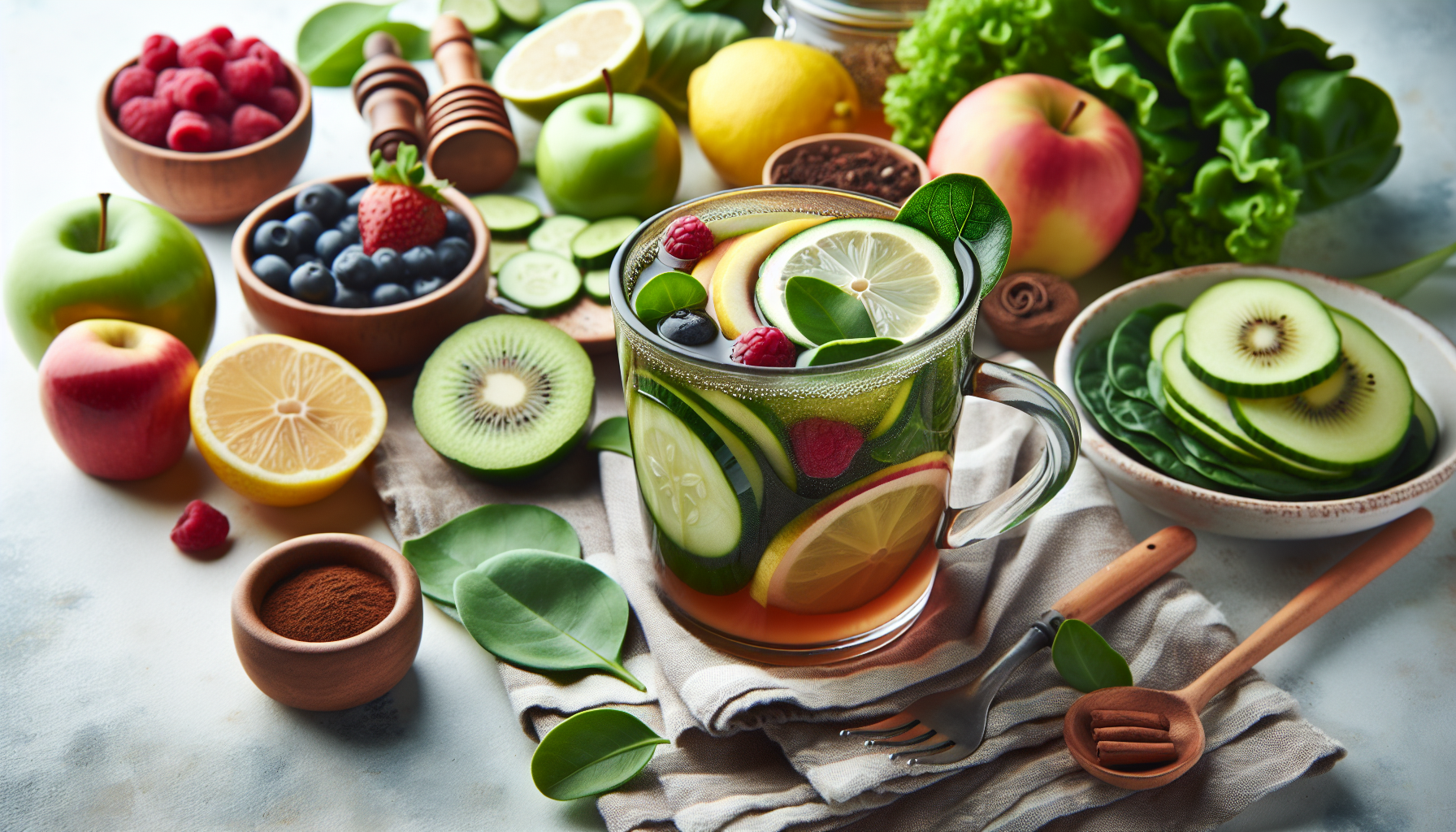 카페인 없이 피로 푸는 건강 음료 레시피 카페인 없이 피로 푸는 건강 음료 레시피